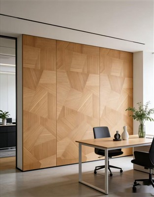 Suundumus plokk{0}}stiilis geomeetrilise parkettpõrandate poole